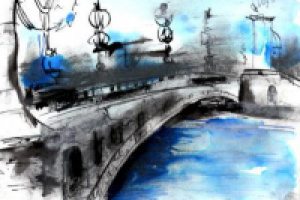 графика, тушь