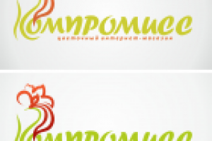 логотип цветочного магазина