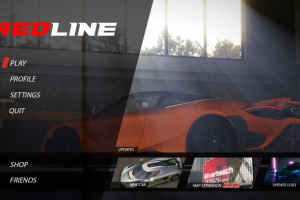 Дизайн главного меню