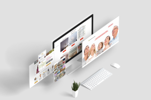 Создание лендинга по натяжным потолкам