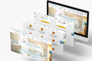 Создание лендинга по продаже ванн