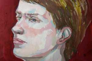 Традиционный портрет гуашью