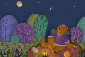 Пикник в лесу