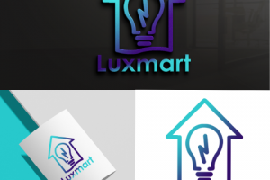 Люксмарт: разработка логотипа