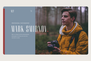 Сайт-портфолио для фотографа
