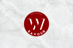 Логотип винной компании "Savour"