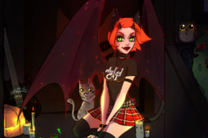 Картинка-анонс для группы Wicked Cat Вконтакте