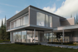 Частный жилой дом, экстерьер