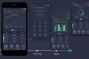 Дизайн для финансового приложения