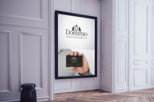 Фирменный стиль для компании "Dominio"