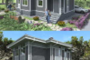 Каркасный дом