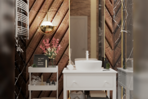Темный санузел