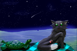 Иллюстрация для комикса про любовь