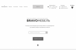 Главная страница интернет-магазина под OpenCart