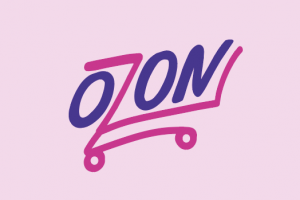 Редизайн логотипа для интернет - магазина "Озон"