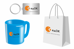 Демо сувенирной продукции с логотипом