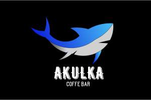 Логотип для  Кофе-Бара Акулка