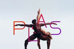 Dance school logo. Pl'as.