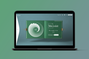 Дизайн сайта для wemkit.io