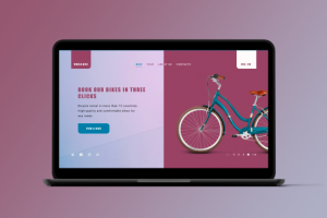 Дизайн лендинга для Worldbike