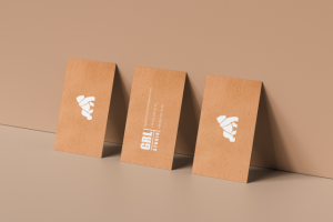 Разработка логотипа и визитки для Gorilla studio