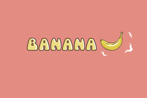 Анимация логотипа «Banana»