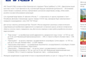 Описания банков