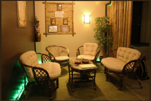 Реализованный интерьер Спа салона. Холл