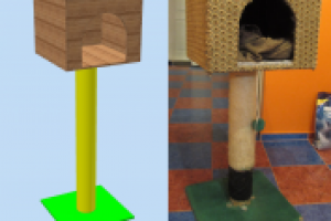 Домик для кошки