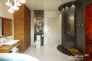 Визуализация ванной комнаты