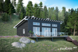 Визуализация коттеджа