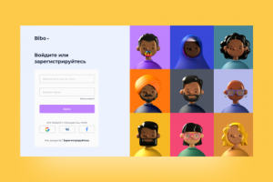 Форма входа для сайта знакомств