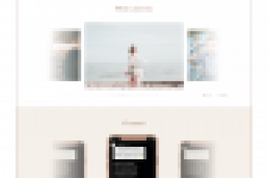 Landing page для стилиста