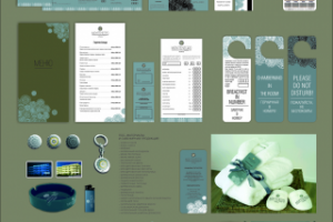 Фирменный стиль для отеля "Монтенегро"