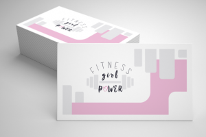 Визитка для GirlPowerFitness