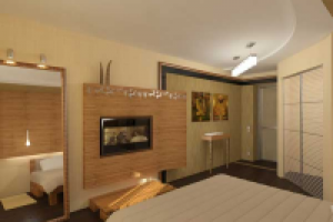 спальня с африканским мотивом