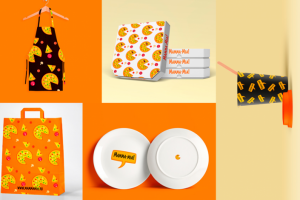 Разработка фирменного стиля для пиццерии