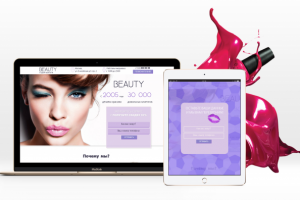 Landing Page Салон красоты