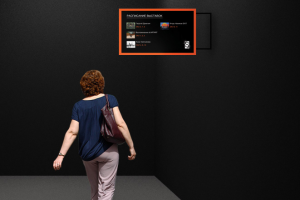 Информационное табло музея