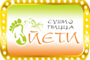 Дизайн логотипа суши Йети