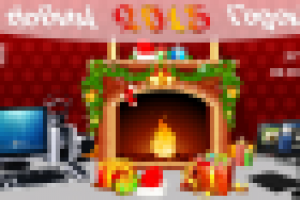 Новогодний дизайн баннера