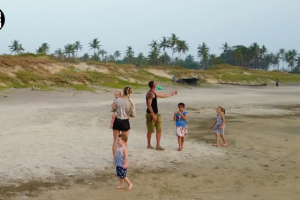 Семейное видео снятое при помощи Дрона