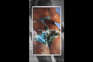 Реклама купальников в Instagram Stories