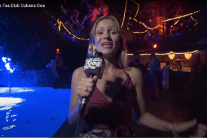 Монтаж интервью с гостями ночного клуба