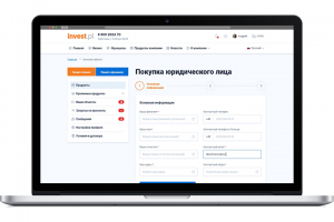 UX-дизайн для платформы по продаже бизнеса и франшиз "Invest.pl"