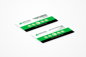 Дизайн визиток для логистической компании "Cargo Agil"