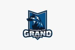 Логотип для клуба по чирлидингу "Grand"