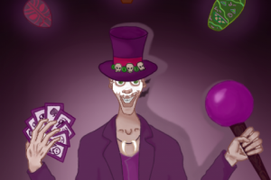 Харизматичный персонаж из мультика " Приныесса и лягушка"