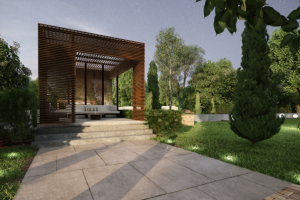 Малые архитектурные формы в проекте Ростовская обл.