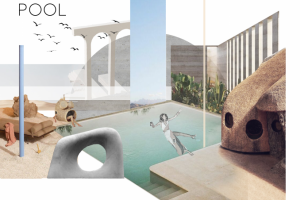 Концептуальное решение прилегающей территории отеля